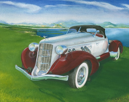 "1936 Auburn 852 Speedster"