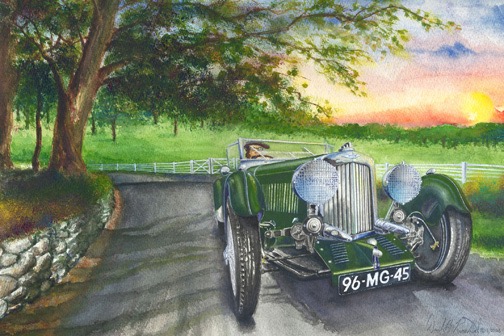 "JOYRIDE" (1934 Aston Martin Mark II)